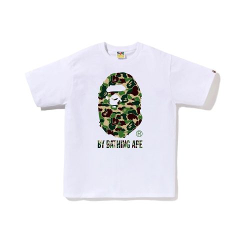 Koszulka Bape Green Camo Big Head