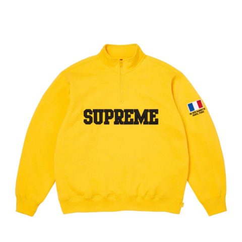 Bluza Supreme Half Zip Pullover Yellow