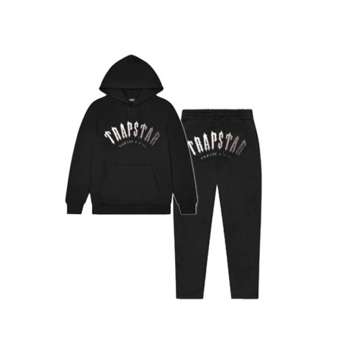 Trapstar Irongate Arch Tracksuit - Black/Grey