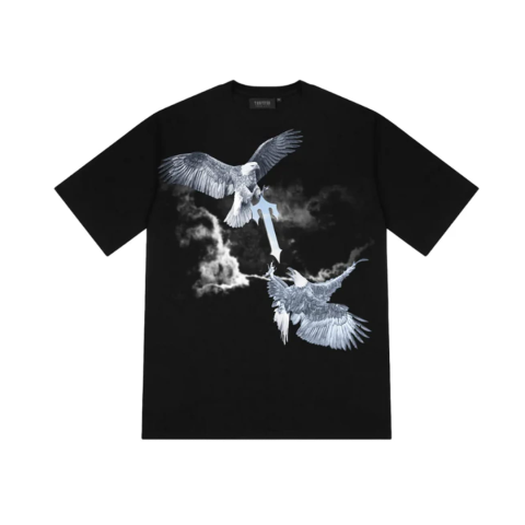 Koszulka Trapstar Flying Birds Tee Black