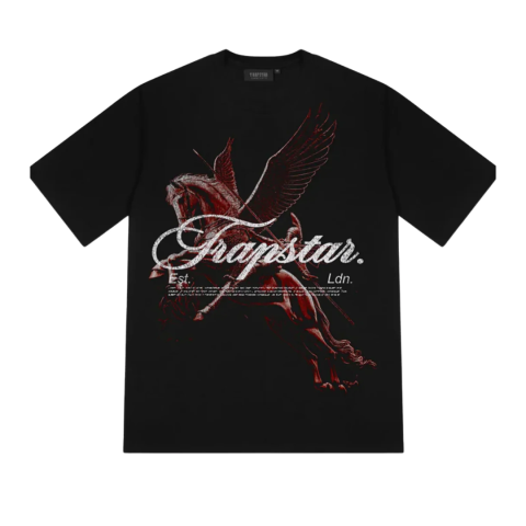 Koszulka Trapstar Knight Black