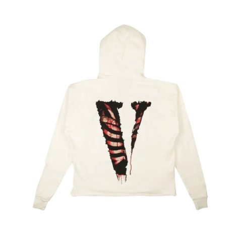 Bluza Vlone Keep Enemies Close Hoodie White