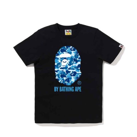 Koszulka Bape Big Blue Head Camo