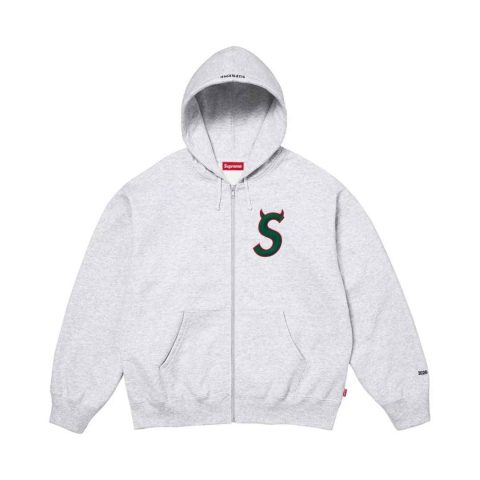 Bluza Supreme Devil S Logo Zip Up Hooded Sweatshirt