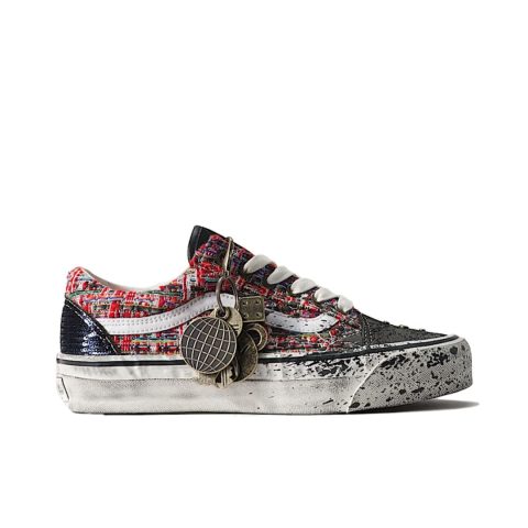 Vans Premium Old Skool Charms Red Black