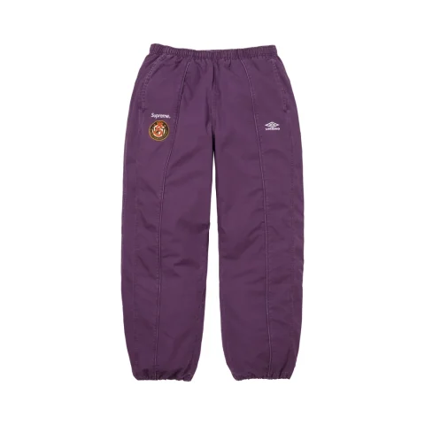 Supreme x Umbro Cotton Ripstop Track Pant 'Plum'