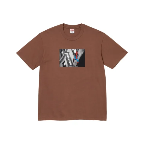 Supreme x Spider-Man Tee 'Brown'