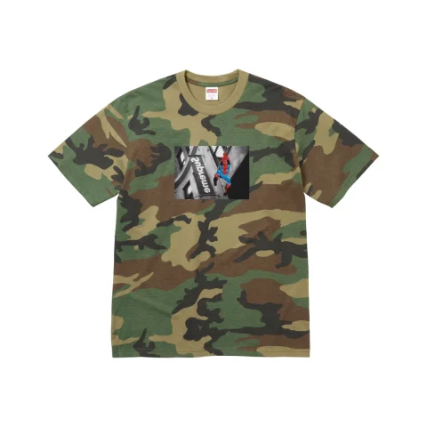 Supreme x Spider-Man Tee 'Woodland Camo'