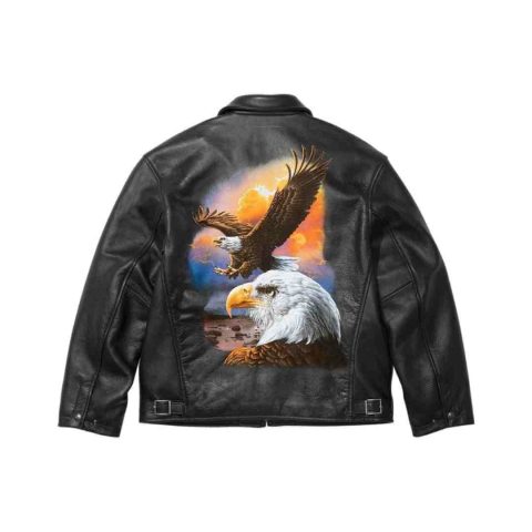 Kurtka Supreme®/MM6 Maison Margiela Schott® Eagle Leather Jacket