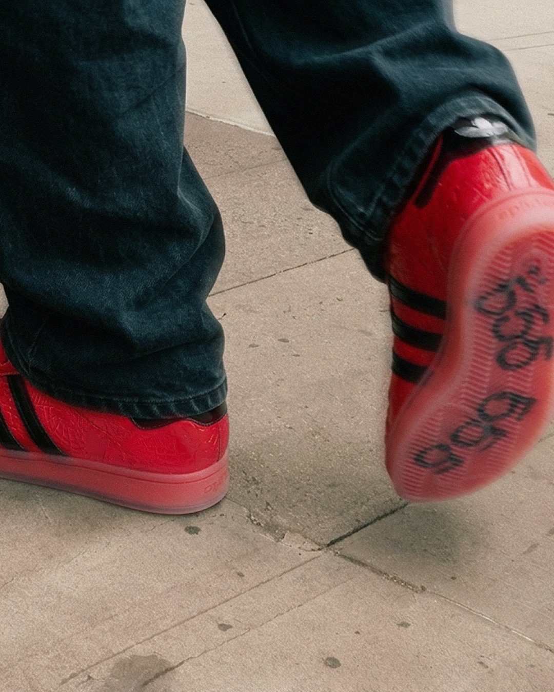 Sp5der x adidas Superstar 'Red'