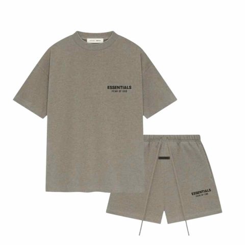 Set Dresowy Fear Of God Essentials Heather Grey
