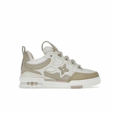Louis Vuitton LV Skate Sneaker Beige White