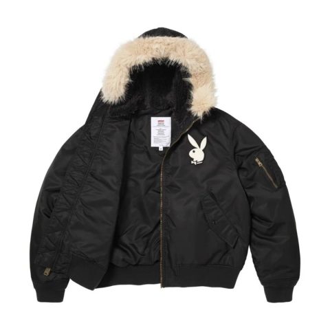 Kurtka Supreme Playboy Hooded MA-1