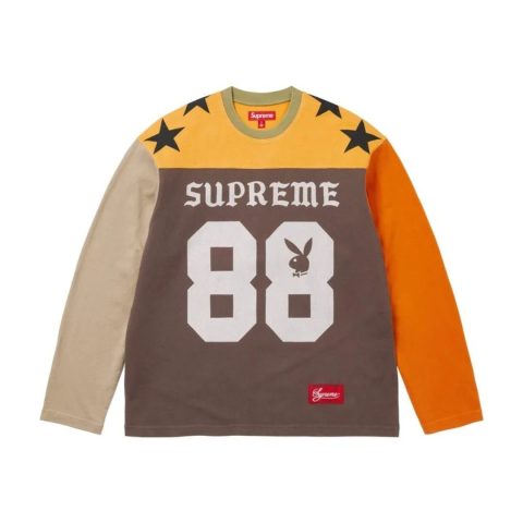 Longsleeve Supreme Playboy Football Top