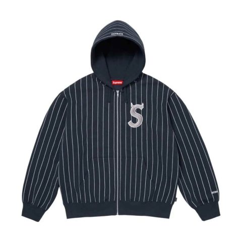 Bluza Supreme Devil S Logo Zip Up Hooded Sweatshirt