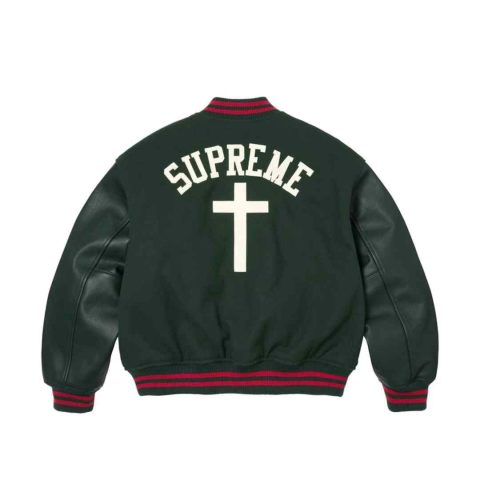 Kurtka Supreme Cross Varsity Jacket