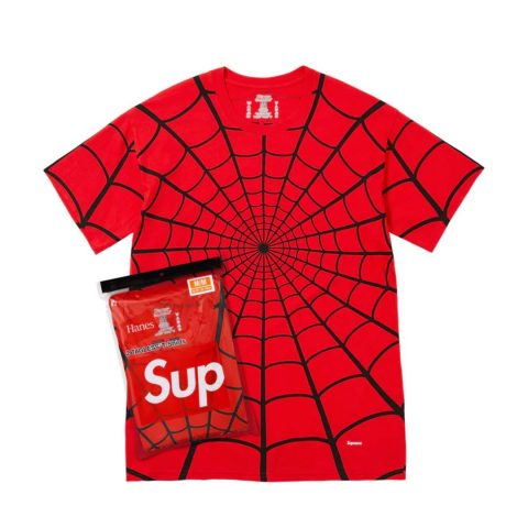 Koszulki Supreme x Hanes Spider-Man (2pack)