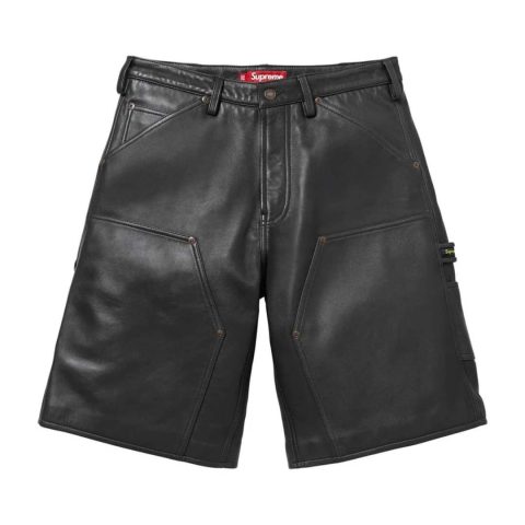 Spodenki Supreme Leather Double Knee Painter Short