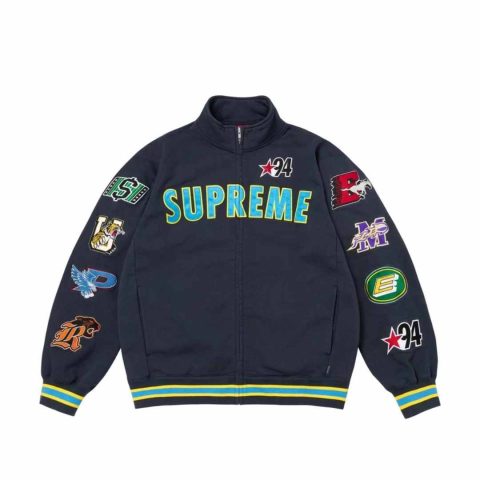 Kurtka Supreme Mascots Zip Up Sweatshirt
