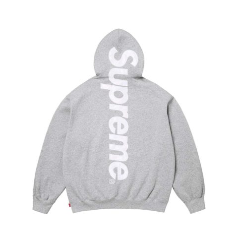 Bluza Supreme Satin Applique Grey (2026)