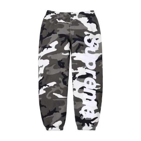 Spodnie Supreme Satin Appliqué Camo