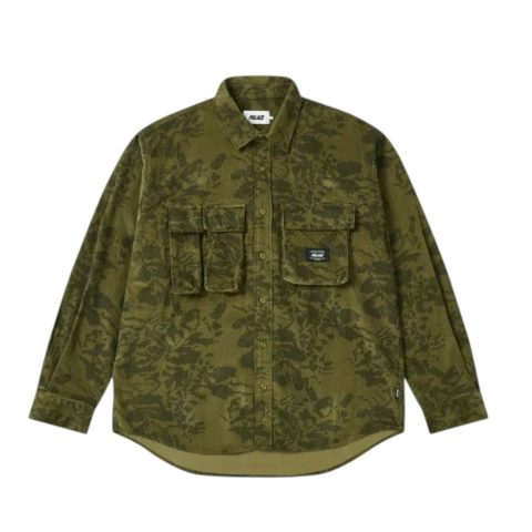 Koszula Palace Double Pocket Cord Overshirt Floral
