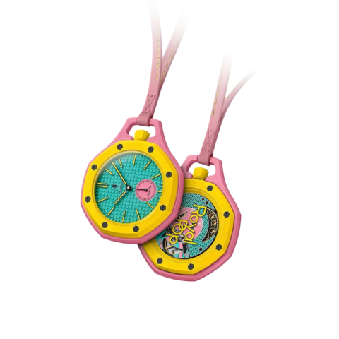 Swatch Audemars Piguet Royal Pop Collection Watch Pocket OTG Roz