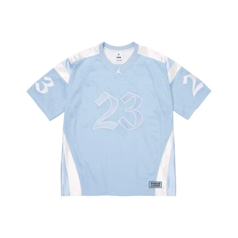 Supreme x Jordan Warm Up Jersey 'Light Blue'