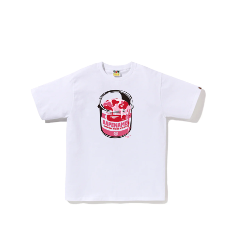 Koszulka Bape a Bathing Ape Camo Paint Can Tee