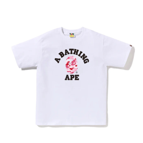 Koszulka Bape Collage Camo Pink