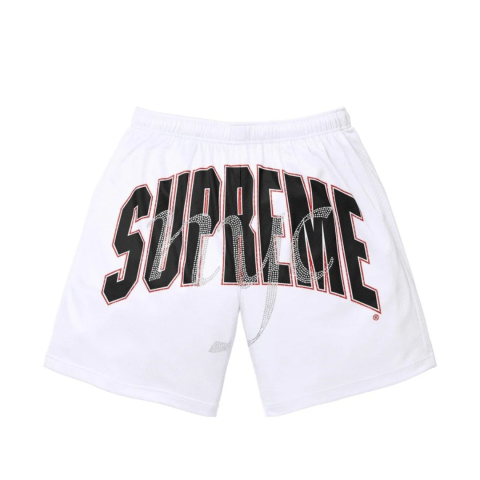 Spodenki Supreme Rhinestone Mesh