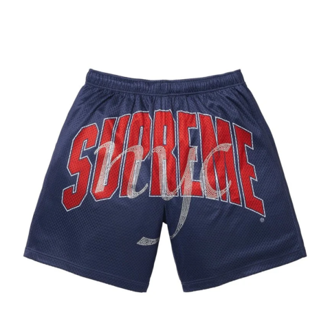 Spodenki Supreme Rhinestone Mesh
