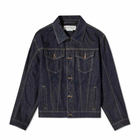 Kurtka Jeansowa Alexander McQueen