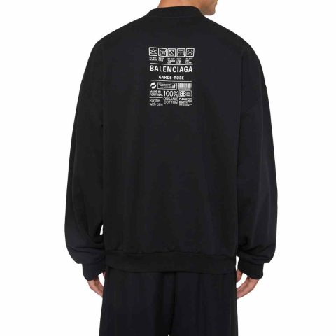 Bluza Balenciaga Care Label Crewneck