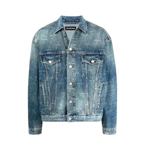 Kurtka Jeansowa Balenciaga Monogram Jacket