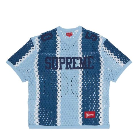 Supreme Crochet Jersey SS23 Blue