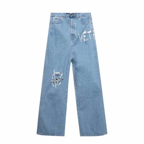 Spodnie Vetements Destroyed Jeans