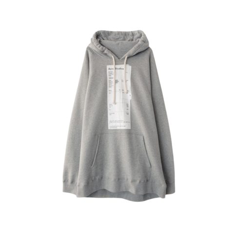 Bluza Acne Studios Receipt Hoodie