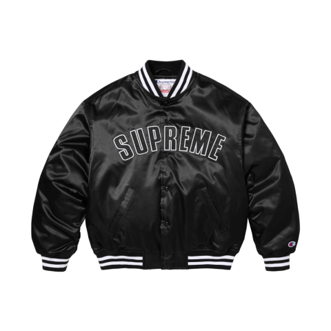 Kurtka 'Supreme x Champion Satin Varsity Jacket'