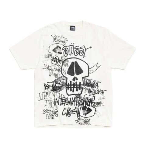 Koszulka Stussy 'Skulls Tee Pigment Dyed'