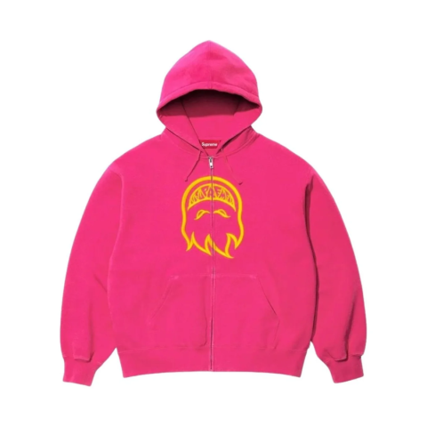 Bluza Supreme 'Spitfire Magenta Zip Up'