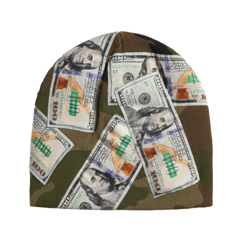 Czapka Supreme 'Money Beanie' Camo