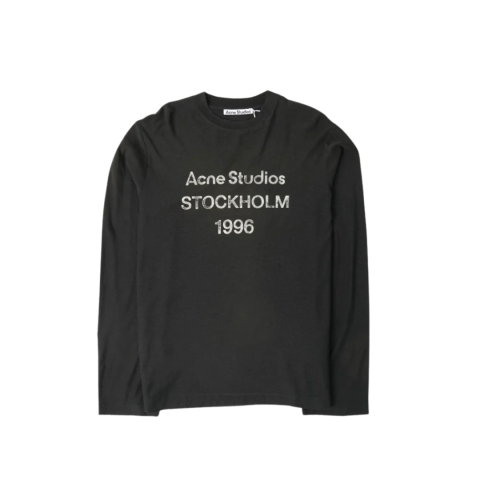 Acne Studios 1996 Long-Sleeve T-Shirt 'Faded Black'