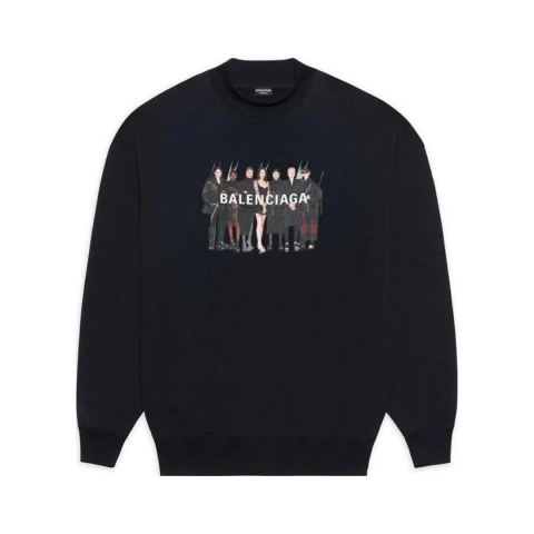 Crewneck Balenciaga Model Czarny