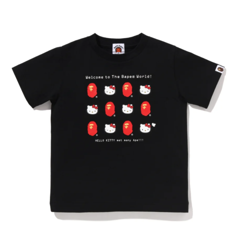 Koszulka Bape Kuromi Hello Kitty Sanrio