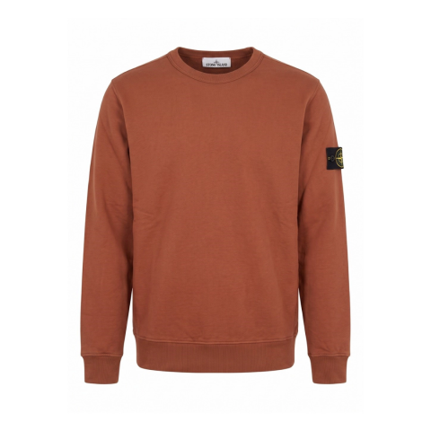 Crewneck Stone Island Brązowy