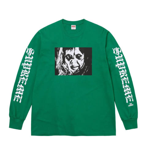Supreme x The Exorcist Mother Long-Sleeve Tee 'Light Pine'