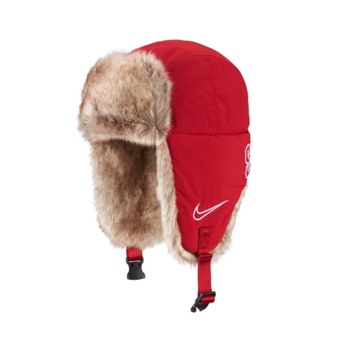 Czapka Supreme x Nike Ushanka 'Red'