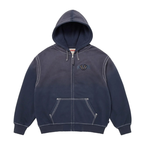 Bluza Supreme x True Religion Zip Up 'Navy'
