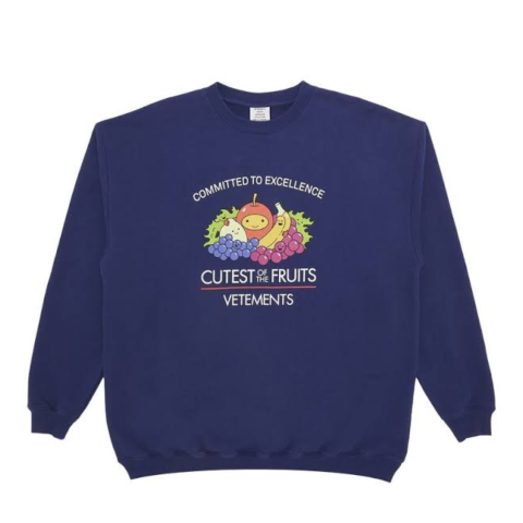 Bluza Vetements Cutest Of The Fruits